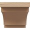Ekena Millwork 8"W x 8"D x 8"H Wide Mediterranean Rough Cedar Woodgrain TimberThane Corbel, Primed Tan CORUR08X08X08MEDRCPR - alternate 3